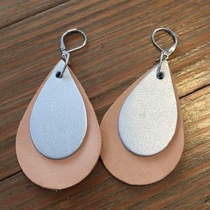 LARGE TEARDROP EARRINGS- LIGHTWEIGHT